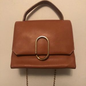 Phillip Lim Alix mini top handle Satchel Cognac